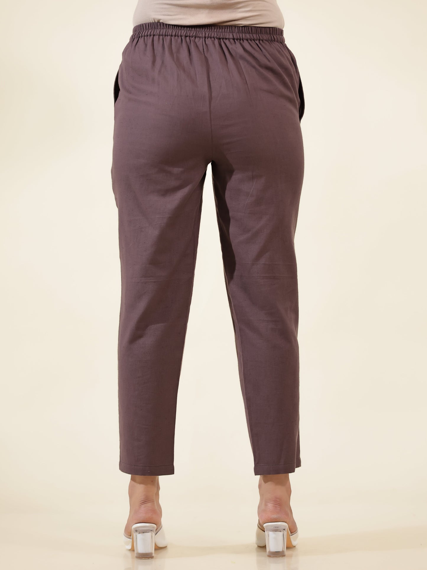 Linen Cotton Solid Pant