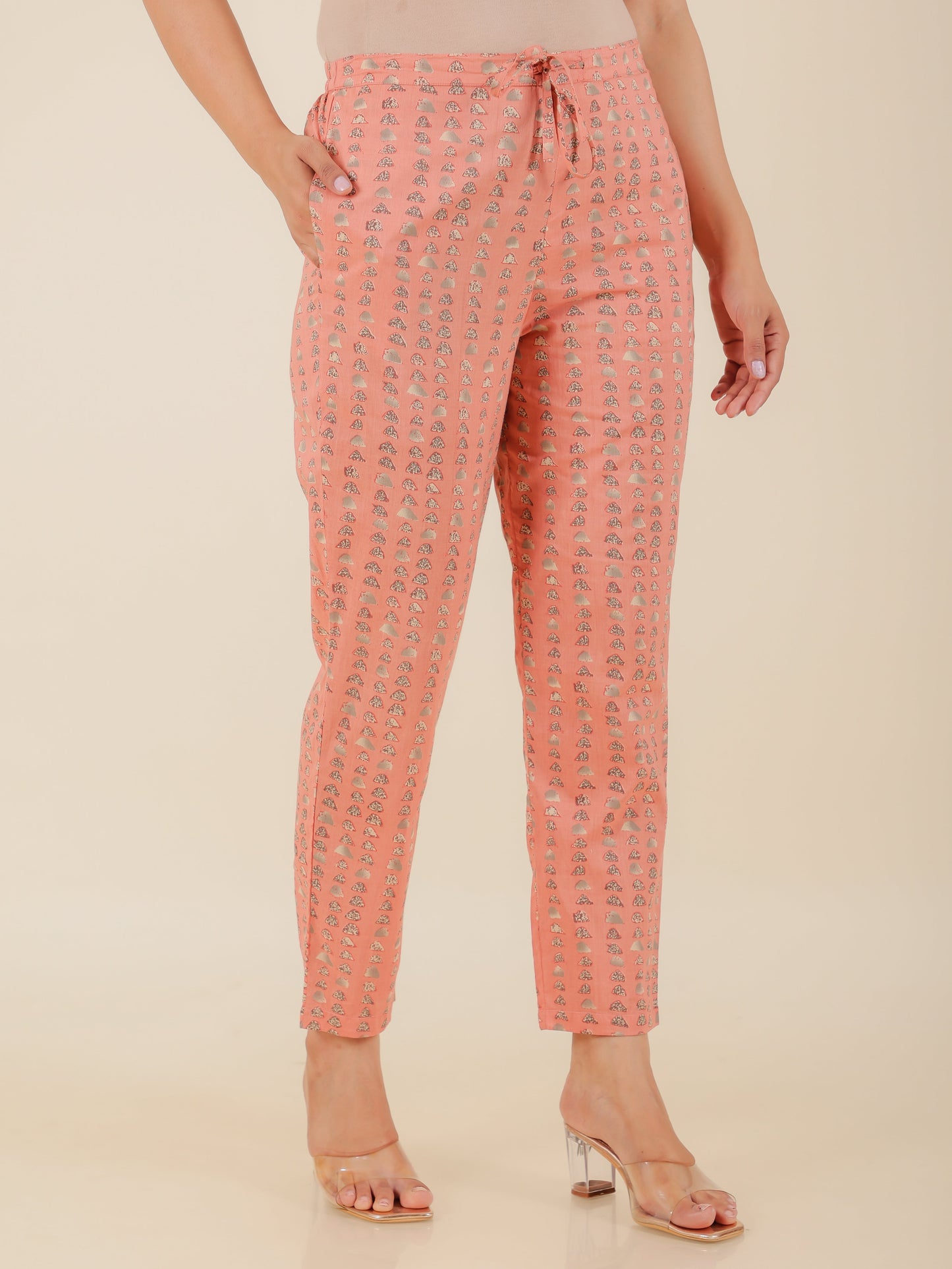 Soft Cotton Abstract Pant