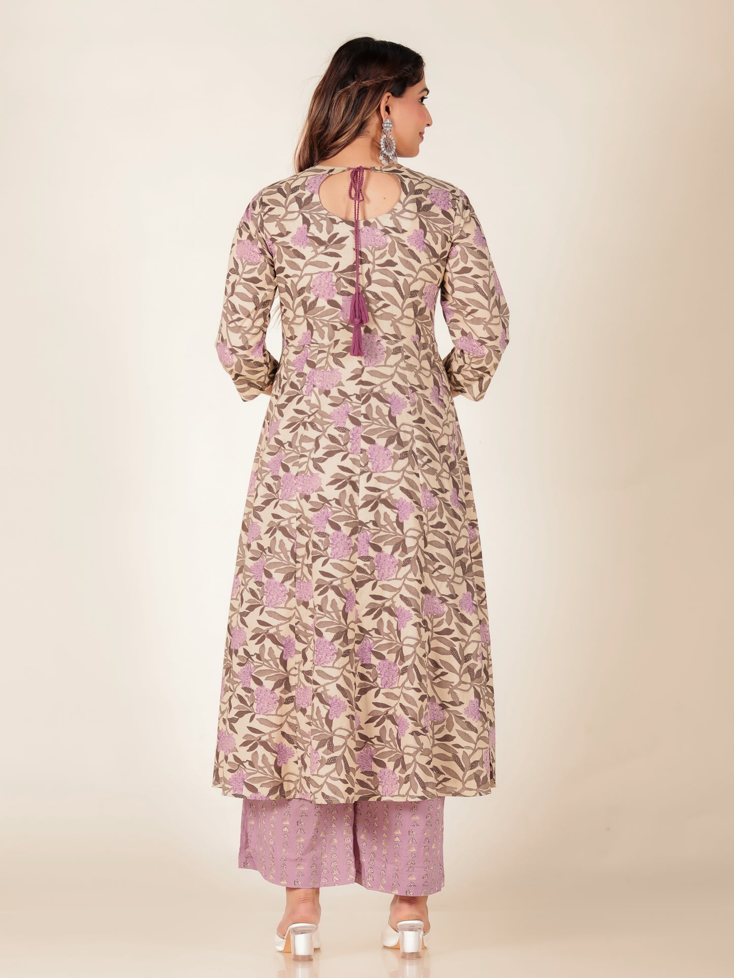 Soft Cotton Floral Kurta