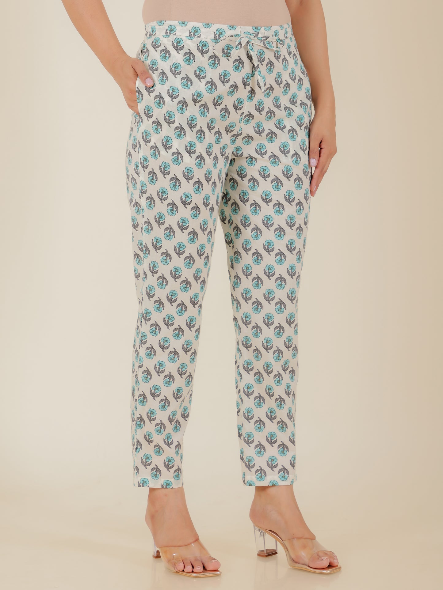 Soft Cotton Floral Pant