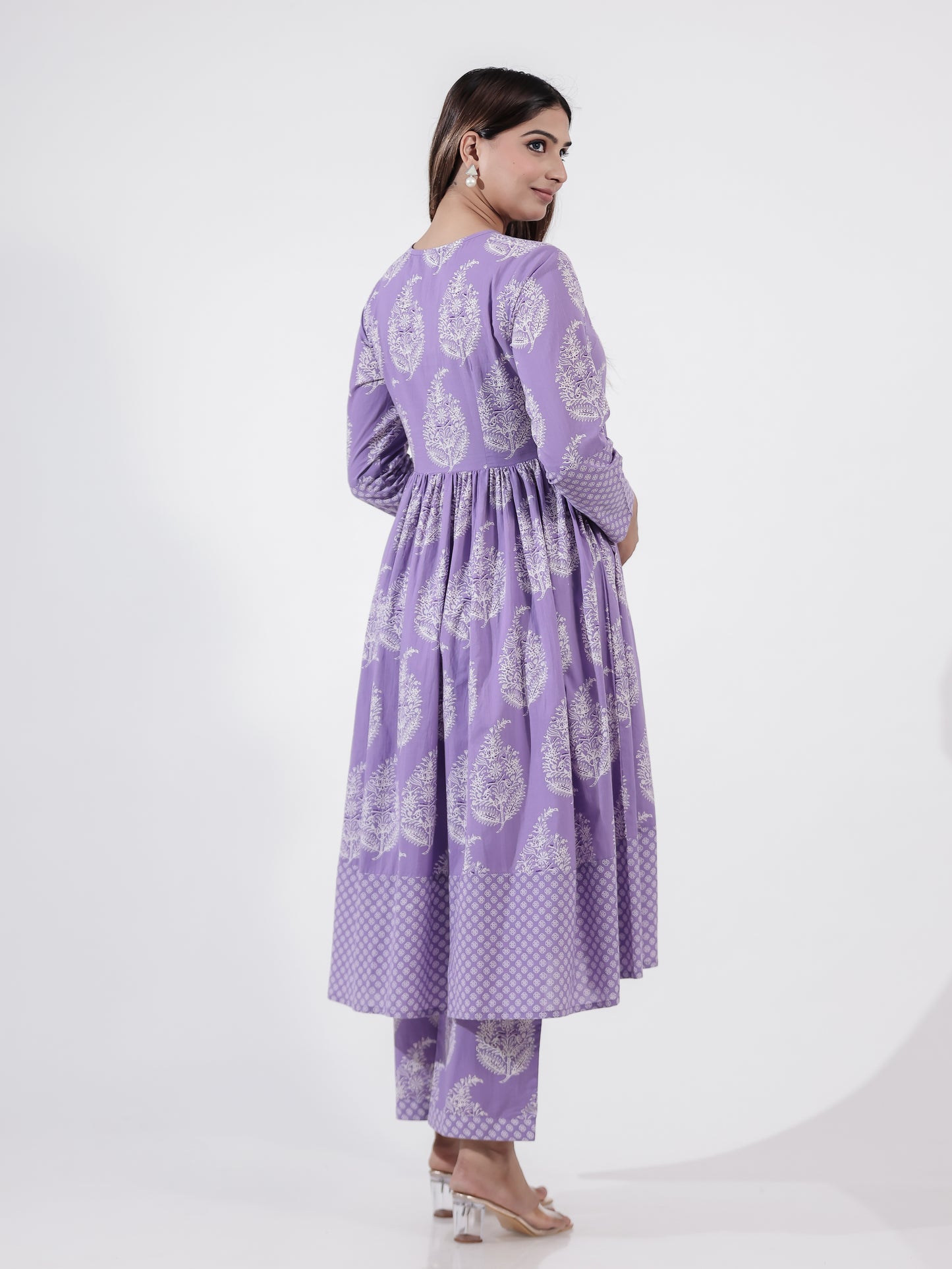 Soft Cotton Floral Kurta