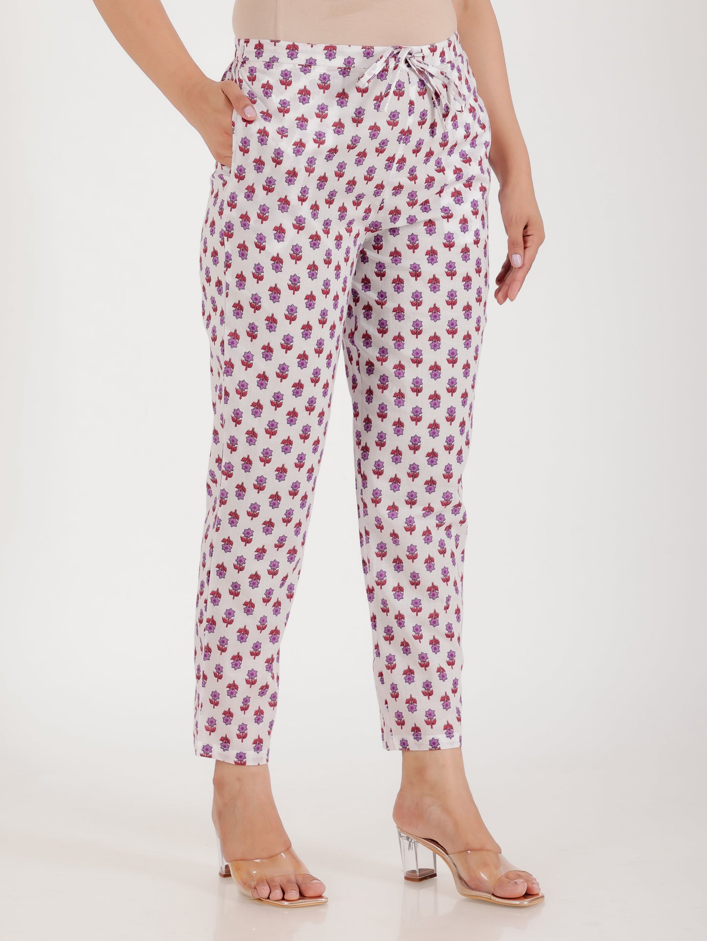 Soft Cotton Floral Pant