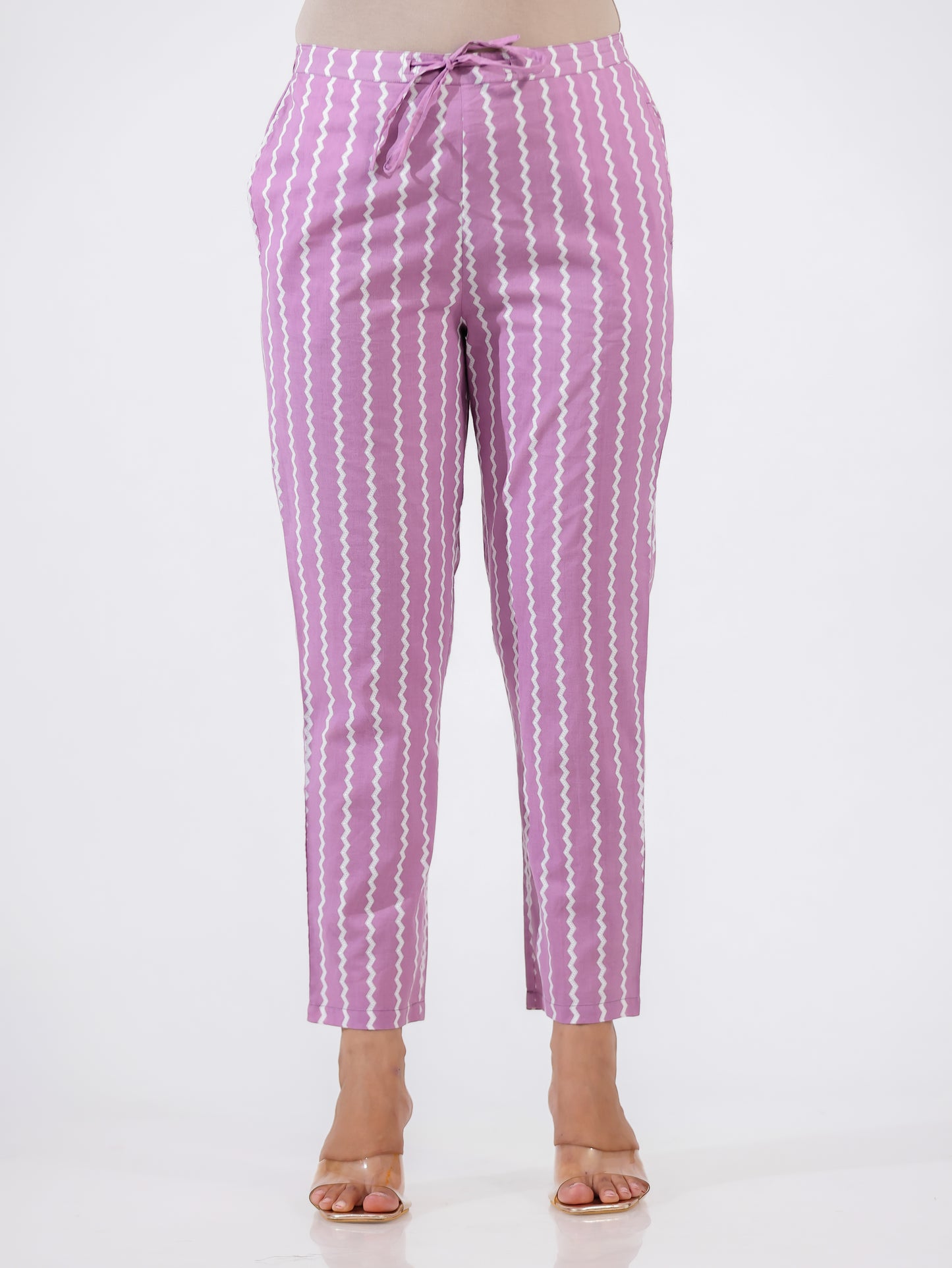 Soft Cotton Chevron Pant