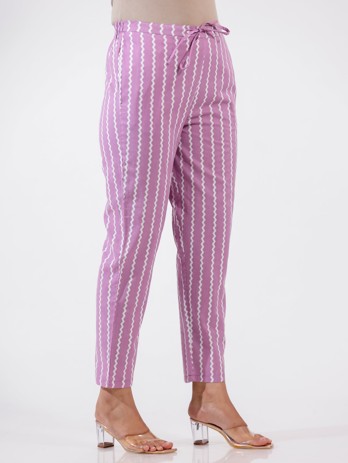 Soft Cotton Chevron Pant