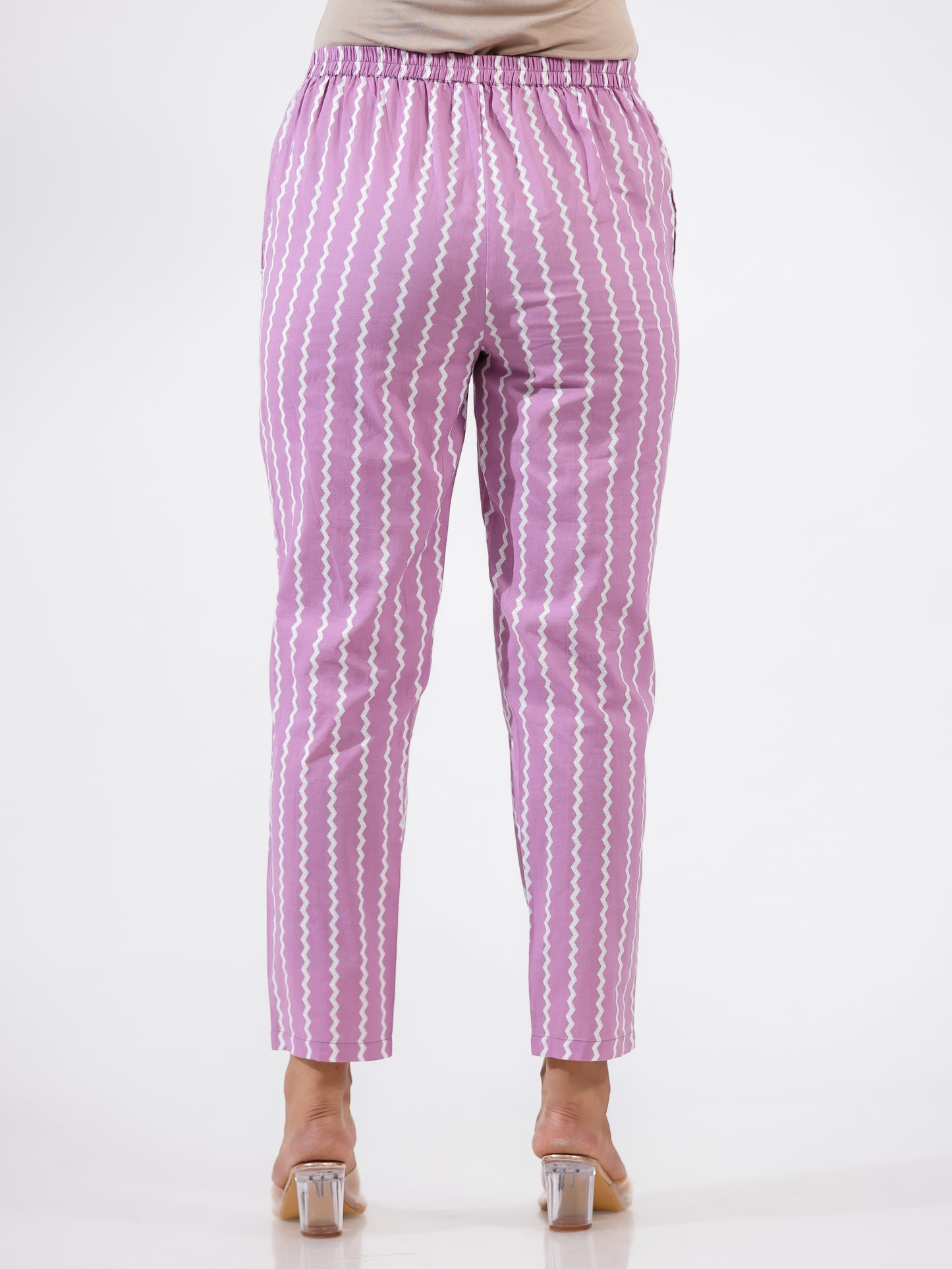 Soft Cotton Chevron Pant