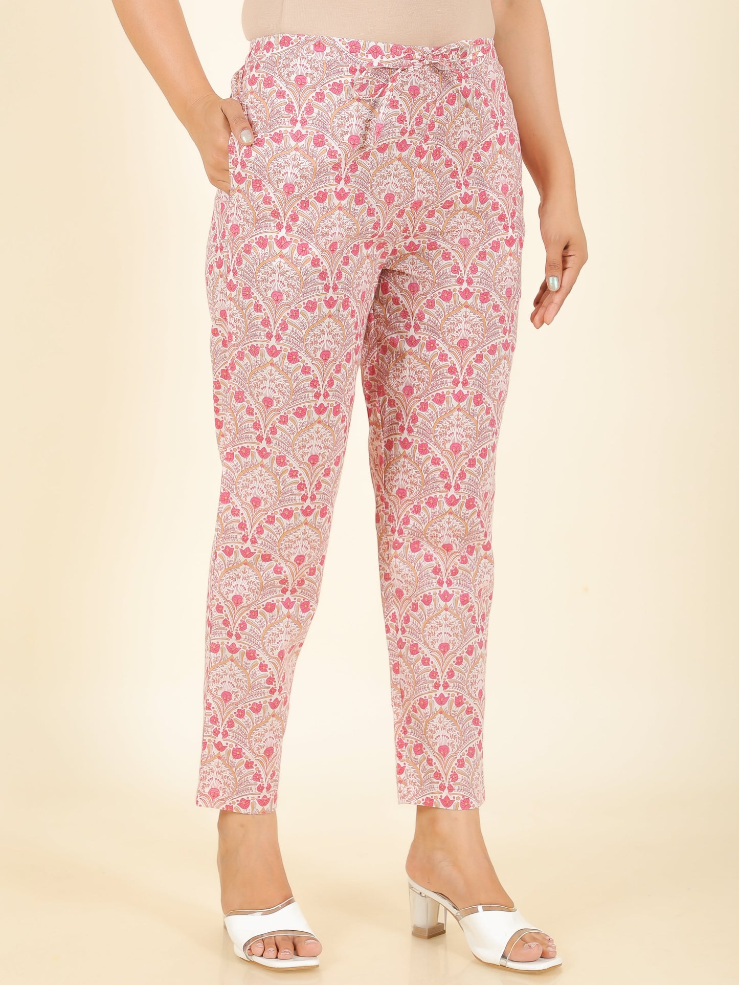 Soft Cotton Floral Pant