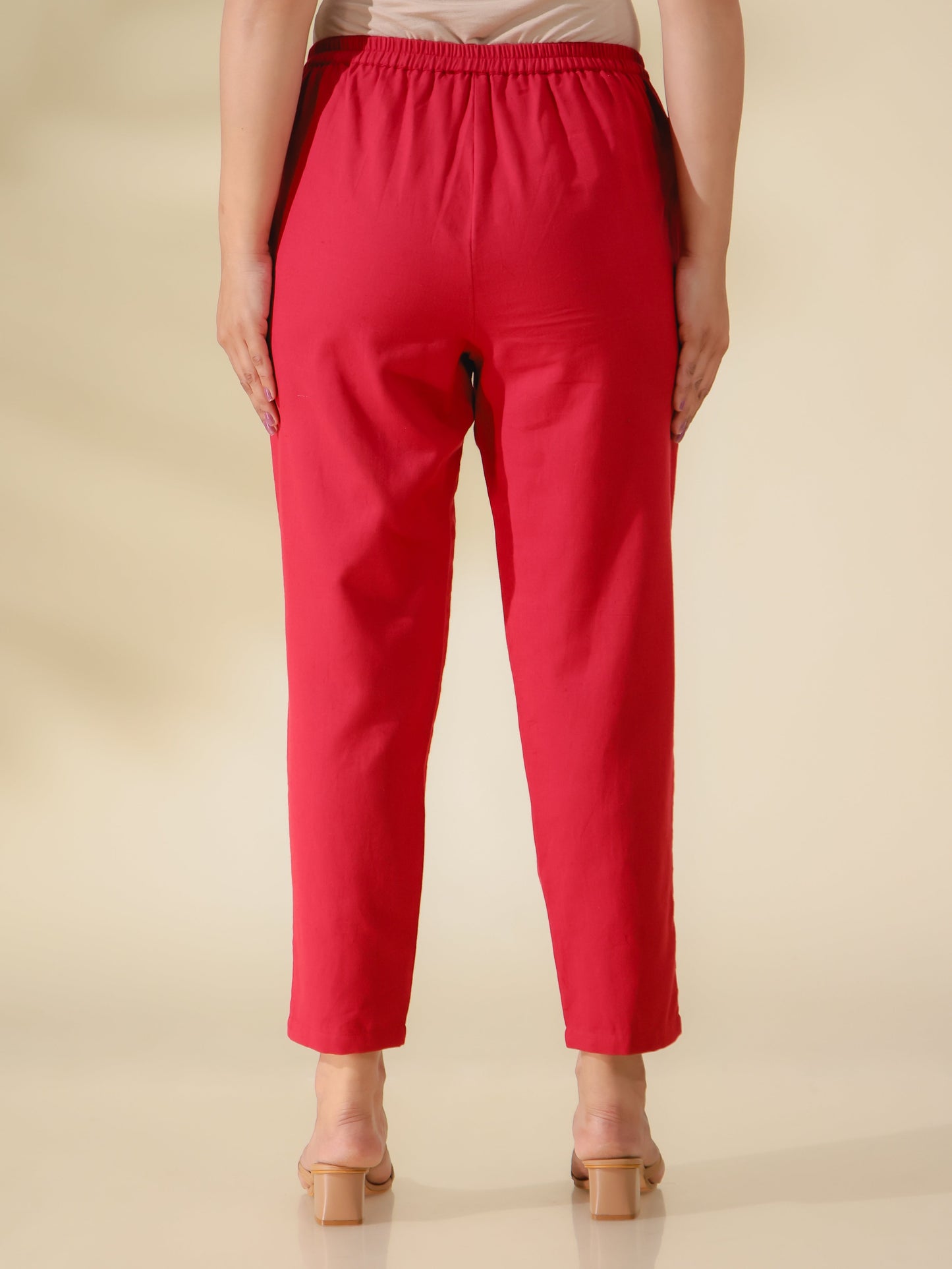 Linen Cotton Solid Pant