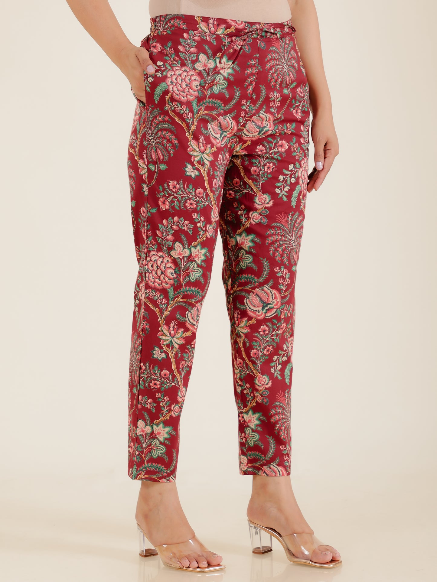 Soft Cotton Floral Pant