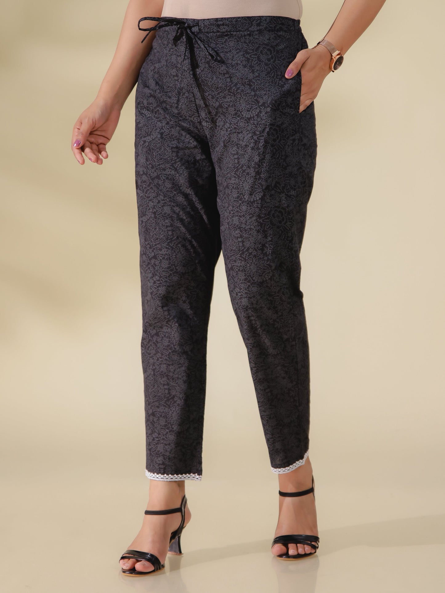 Soft Cotton Floral Pant