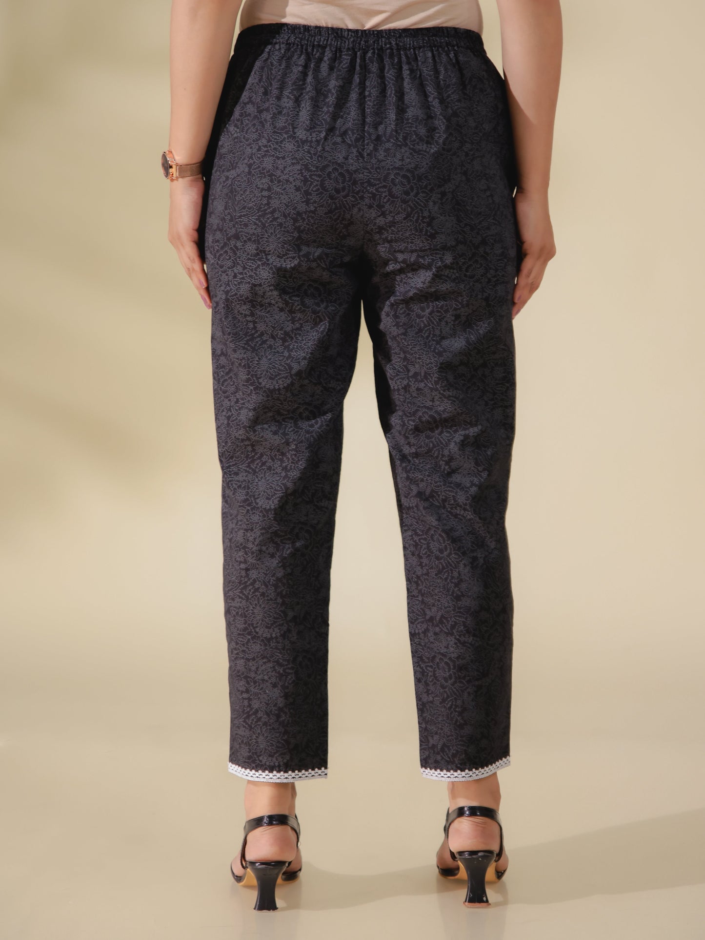 Soft Cotton Floral Pant