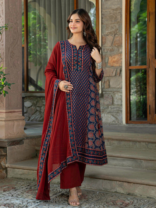 Chiffon Solid Brown Dupatta