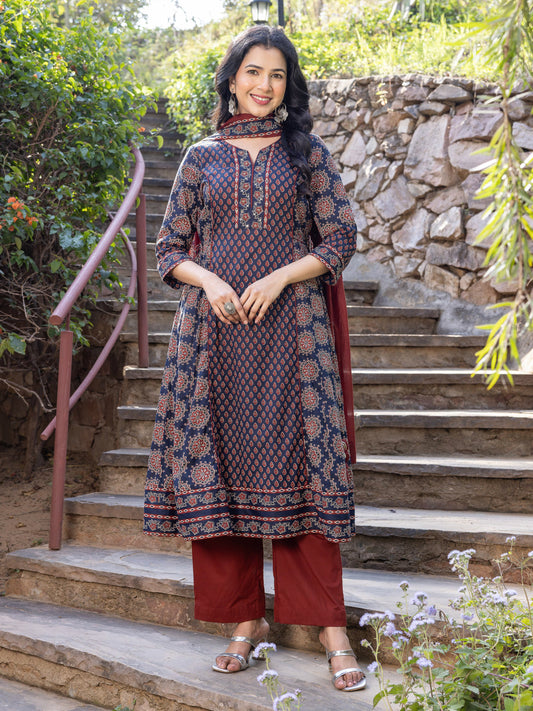 Chiffon Solid Brown Dupatta