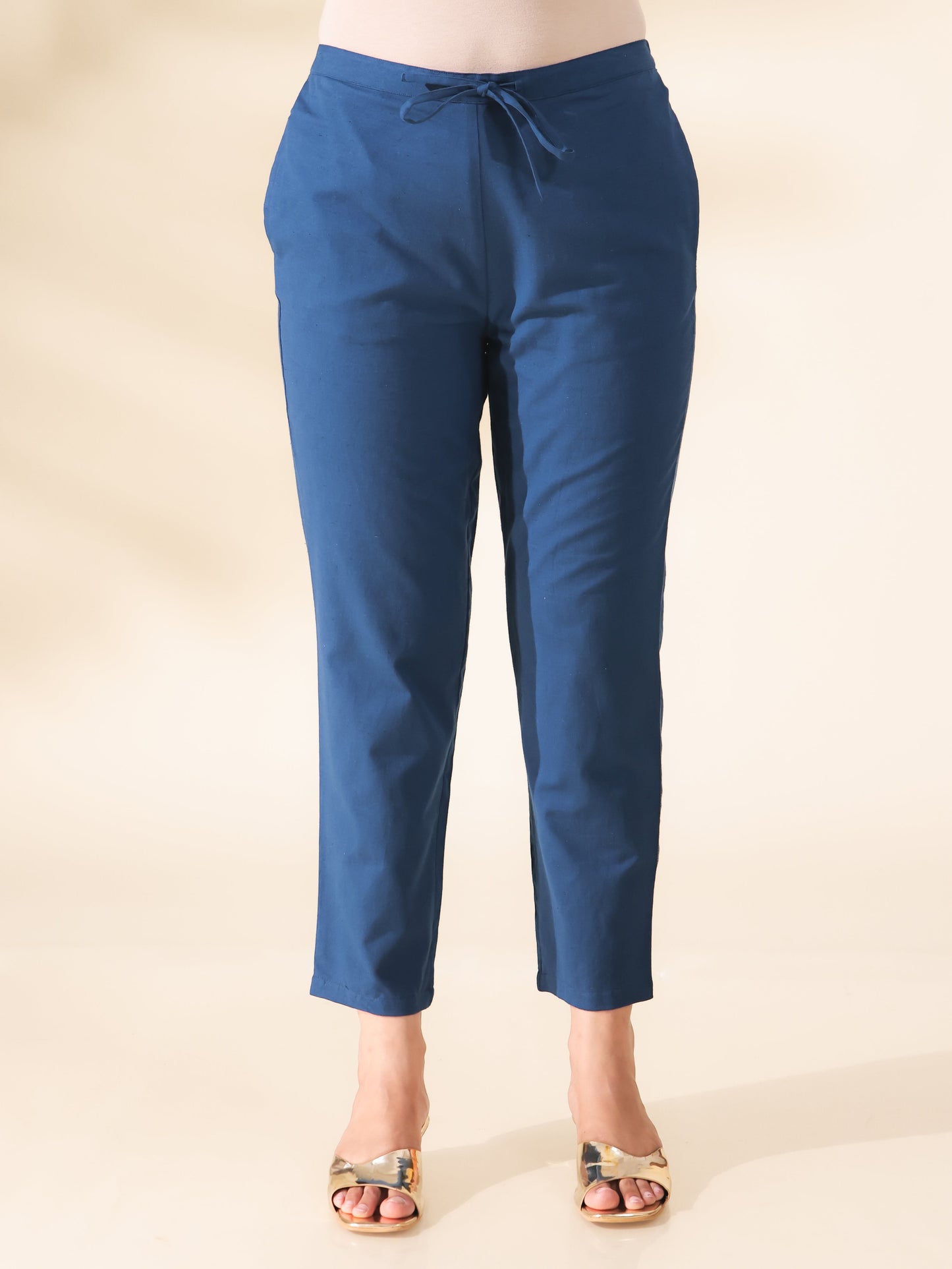 Linen Cotton Solid Pant