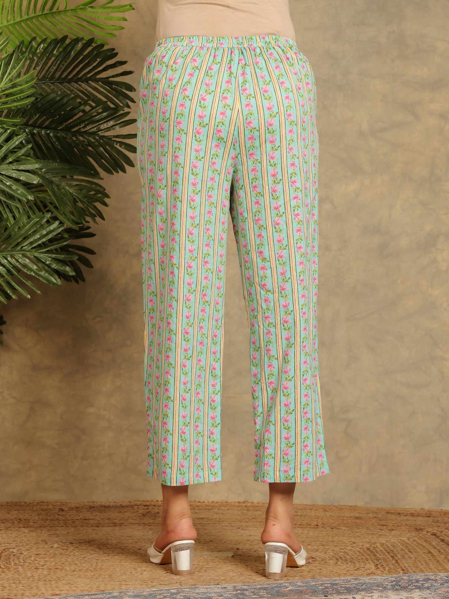 Soft Cotton Floral Pant