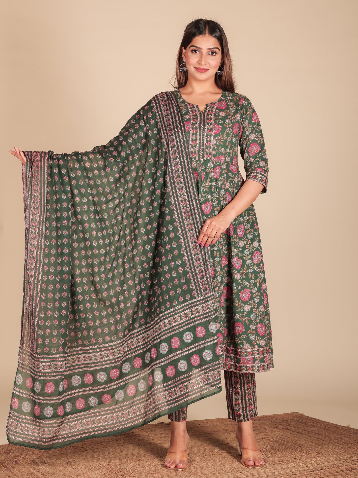 Voile Cotton Butti Dupatta