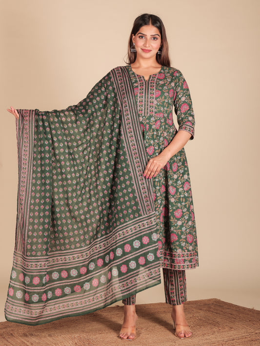 Voile Cotton Butti Dupatta