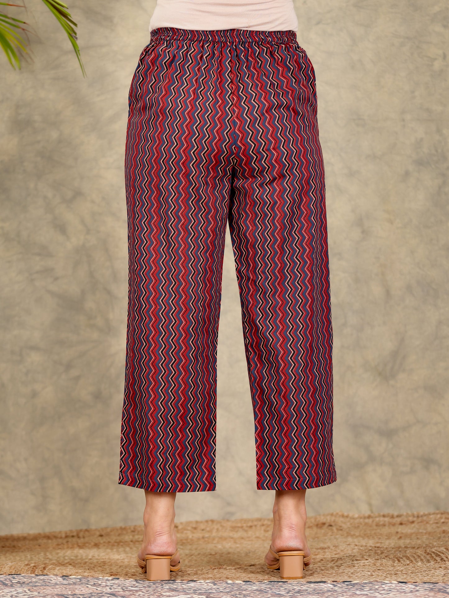 Soft Cotton Chevron Pant