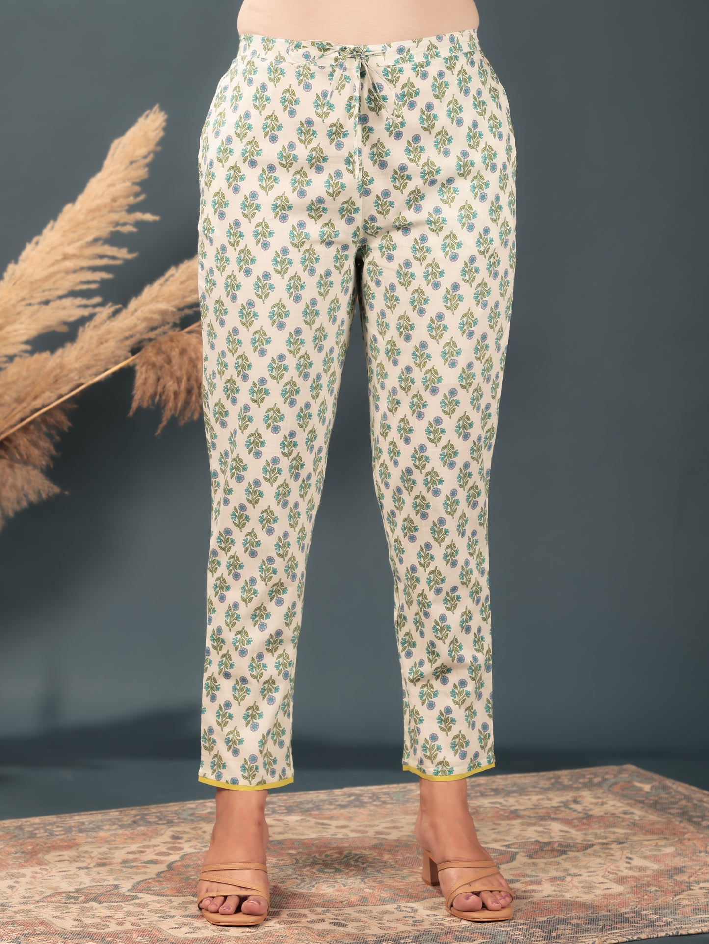 Soft Cotton Floral Pant