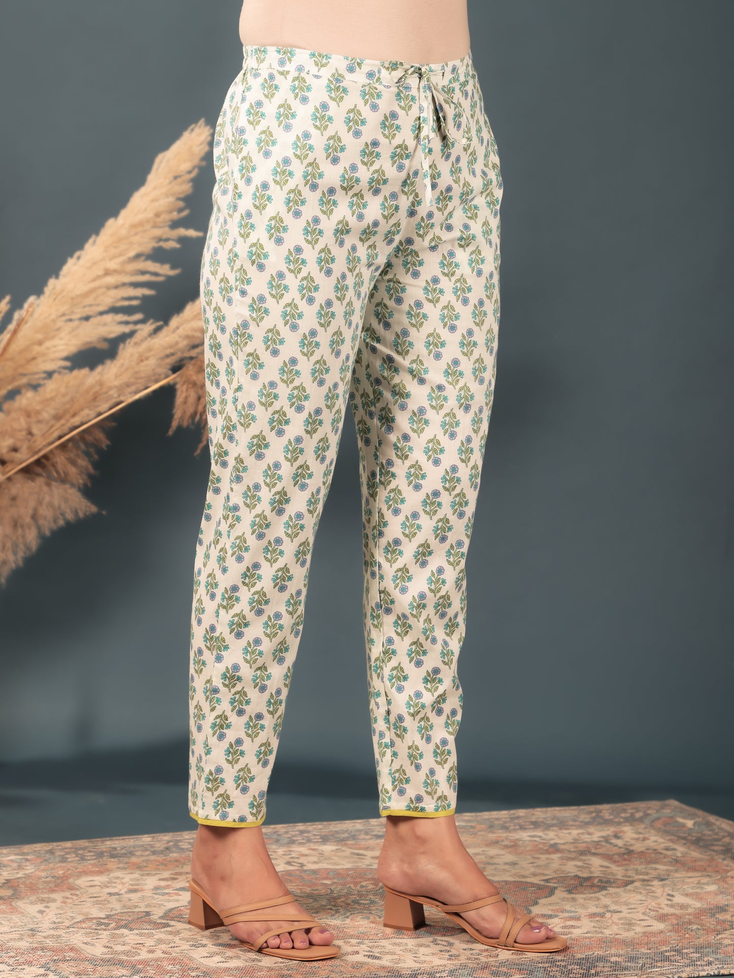 Soft Cotton Floral Pant