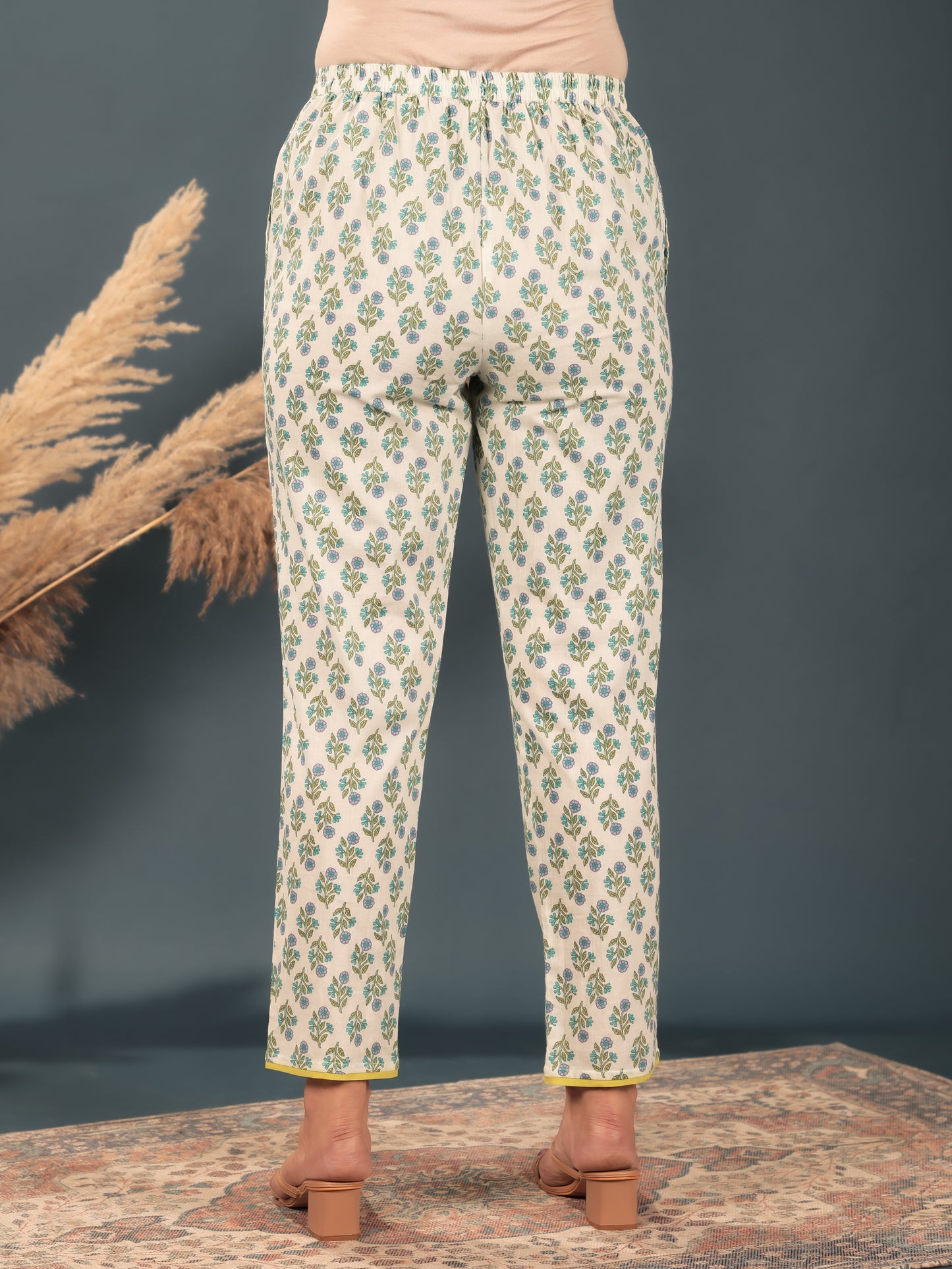 Soft Cotton Floral Pant