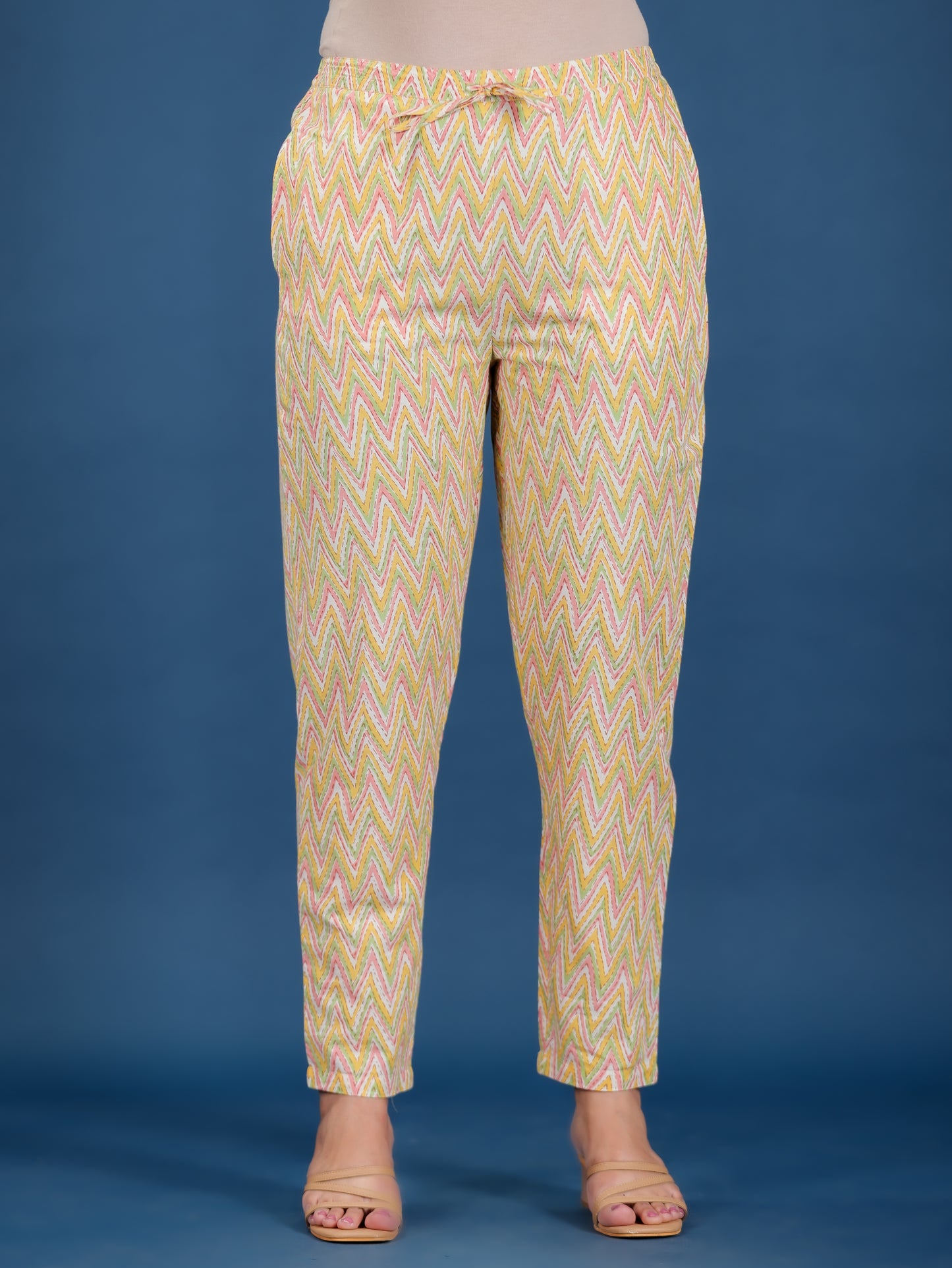 Soft Cotton Chevron Pant