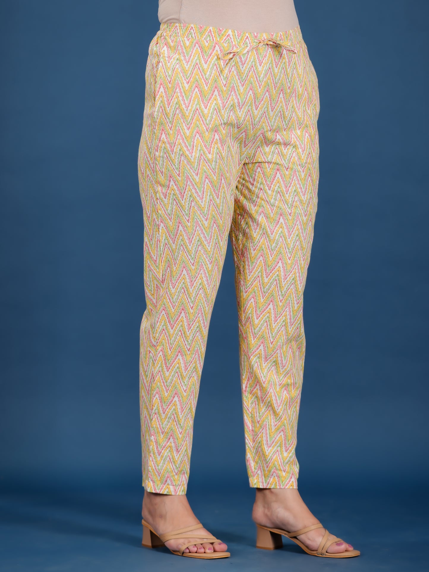 Soft Cotton Chevron Pant