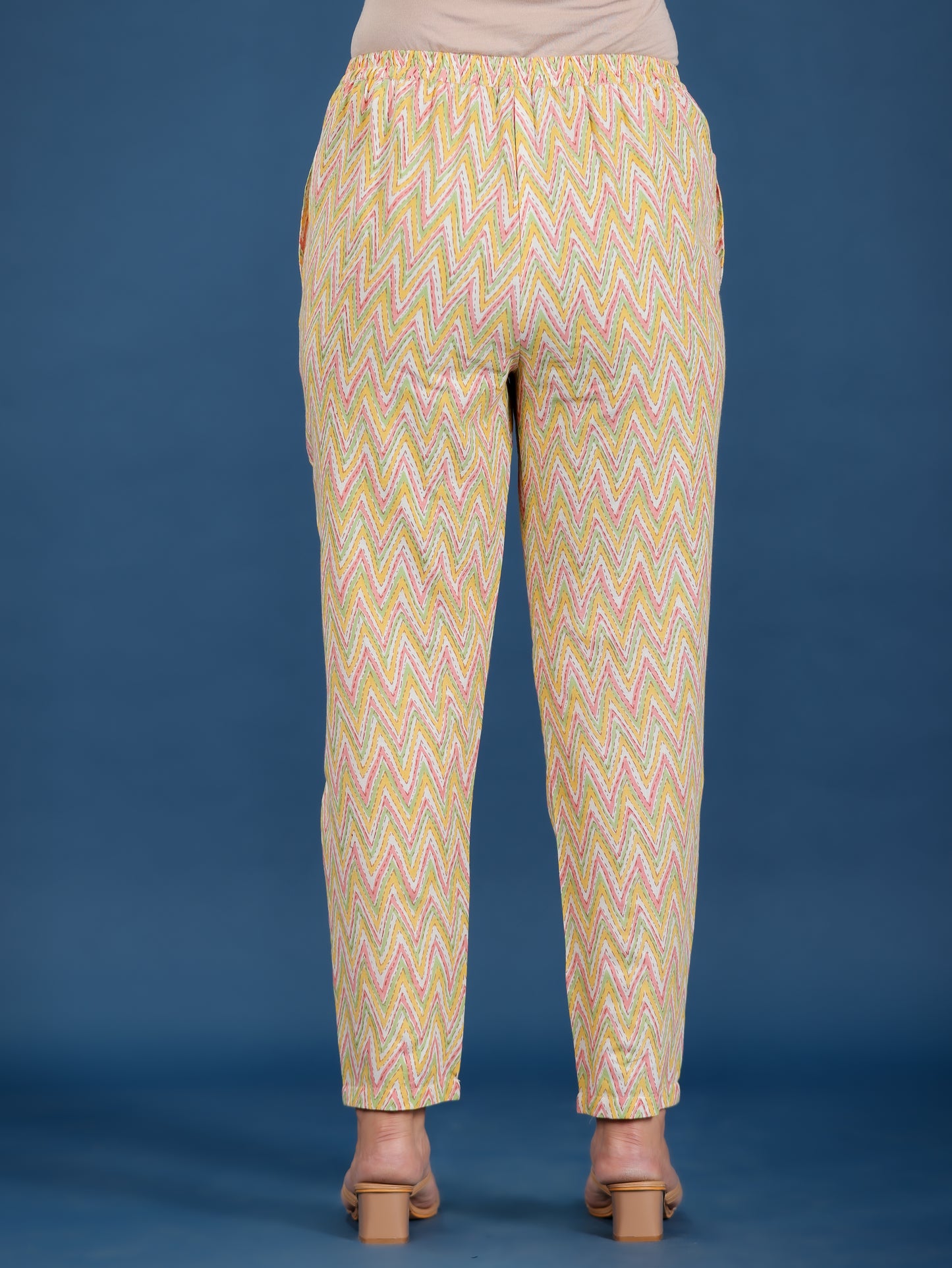 Soft Cotton Chevron Pant