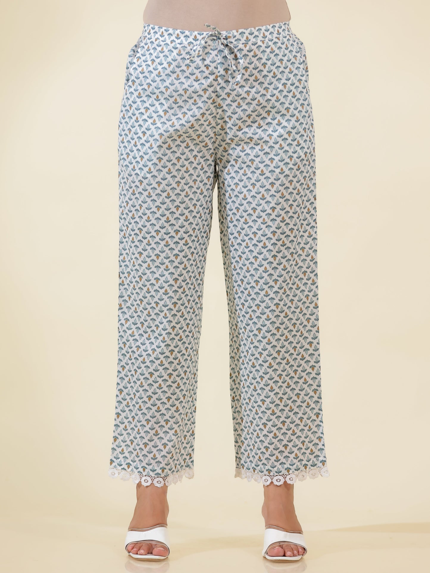 Soft Cotton Floral Pant