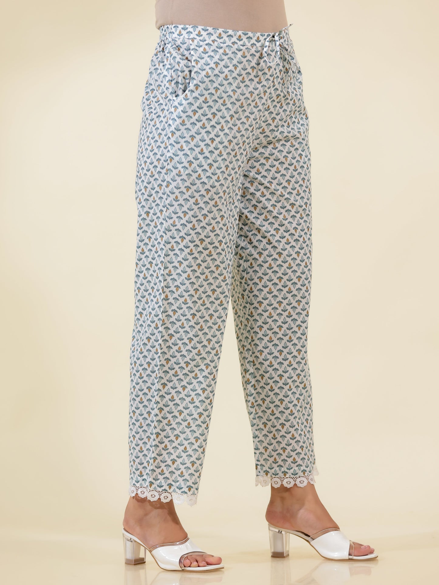 Soft Cotton Floral Pant