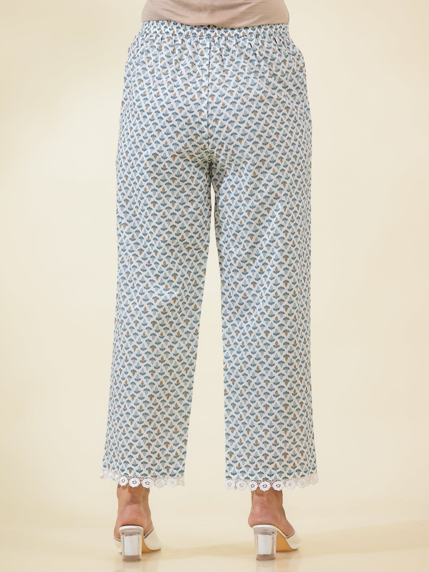 Soft Cotton Floral Pant