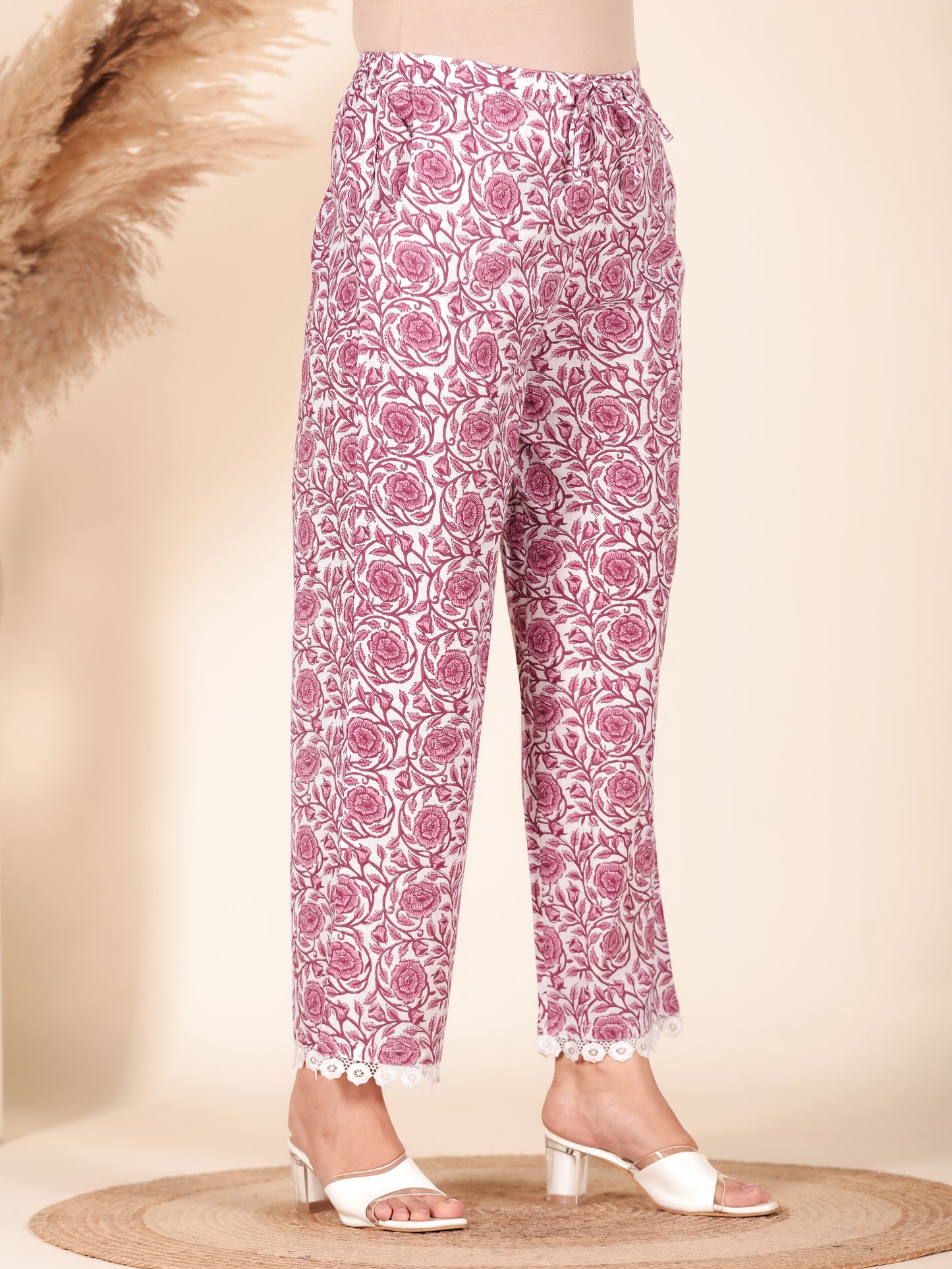 Soft Cotton Floral Pant