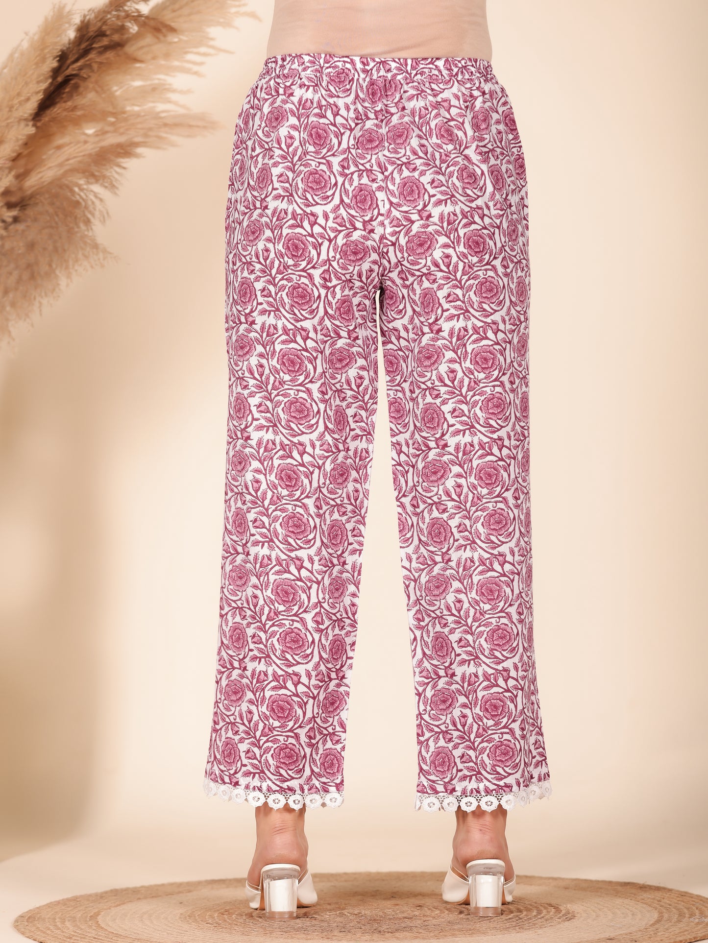 Soft Cotton Floral Pant