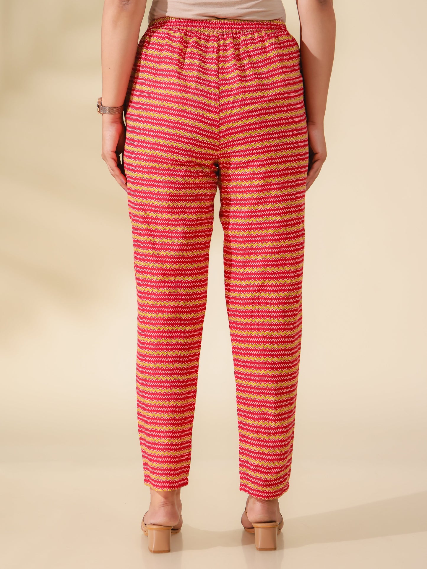 Soft Cotton Striped Pant