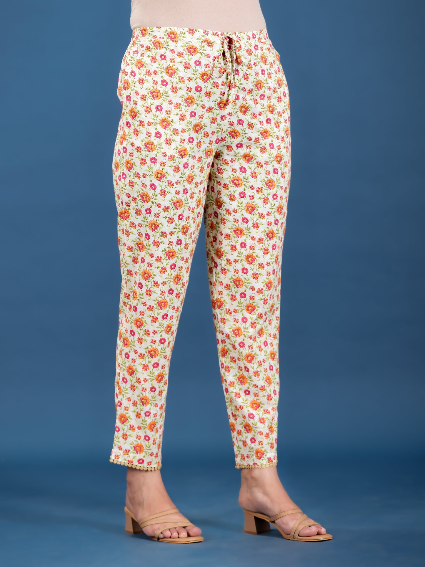 Soft Cotton Floral Pant