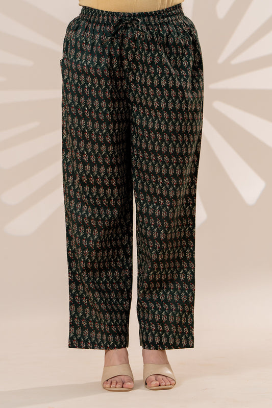 Soft cotton Butti Green Palazzo
