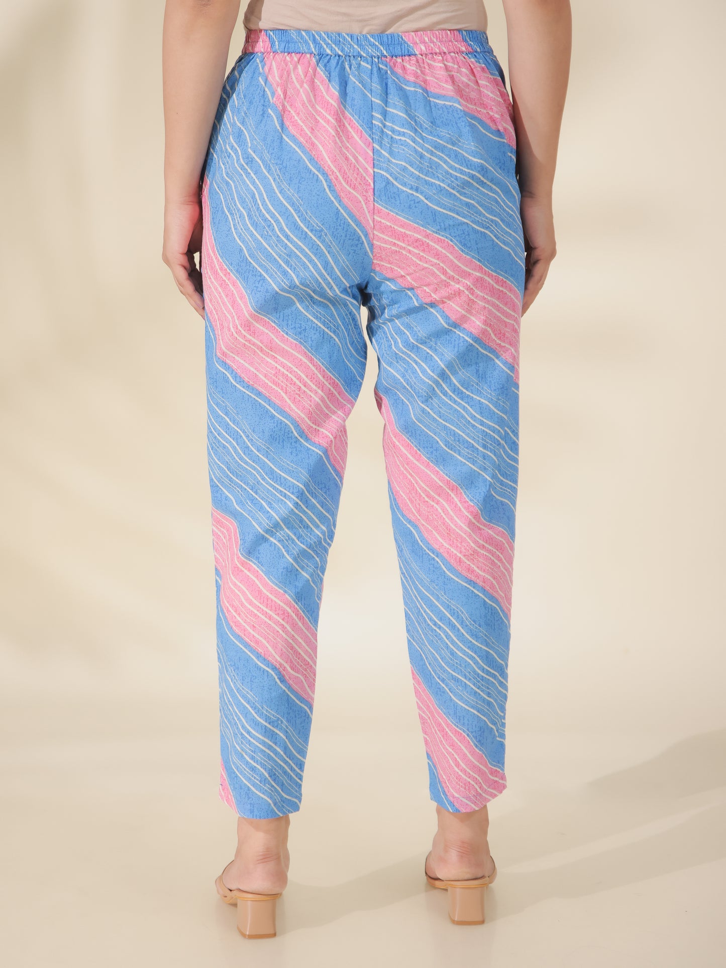 Soft Cotton Striped Pant