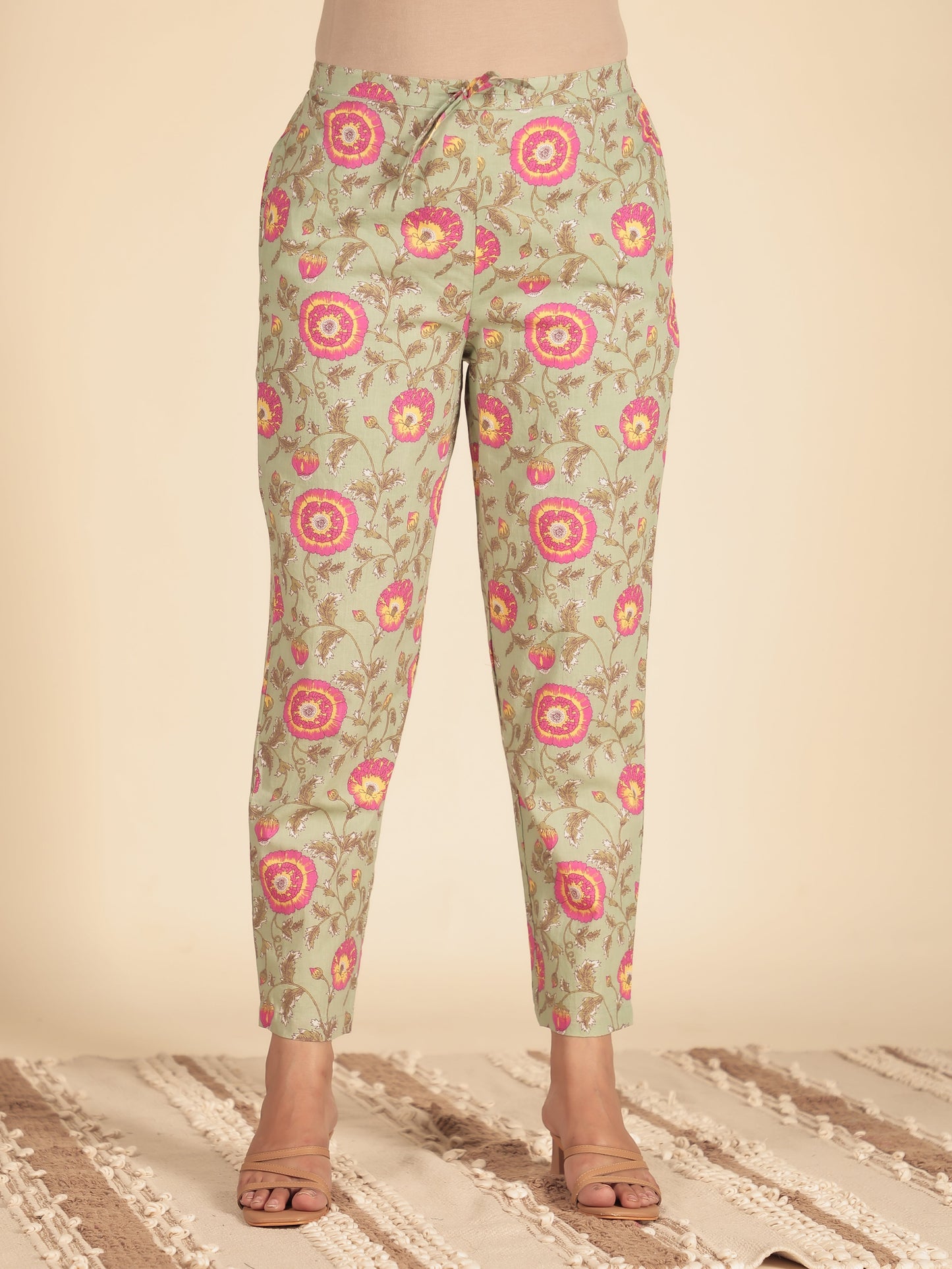 Soft Cotton Floral Pant