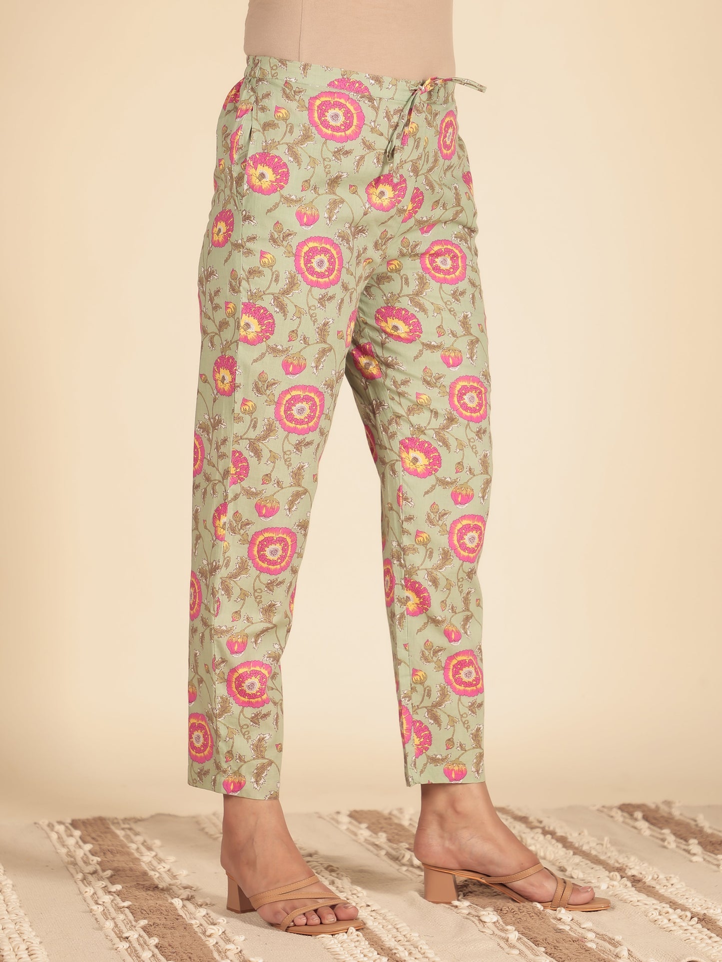 Soft Cotton Floral Pant