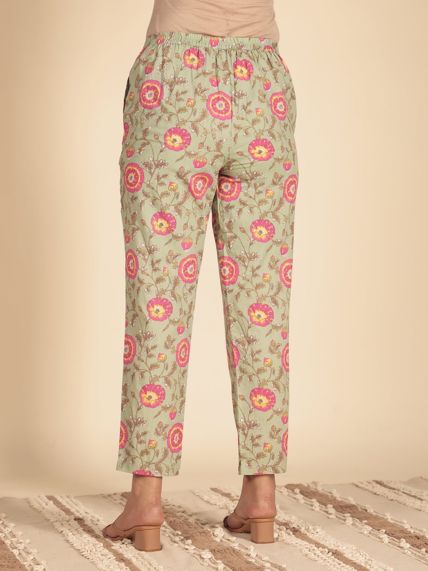 Soft Cotton Floral Pant