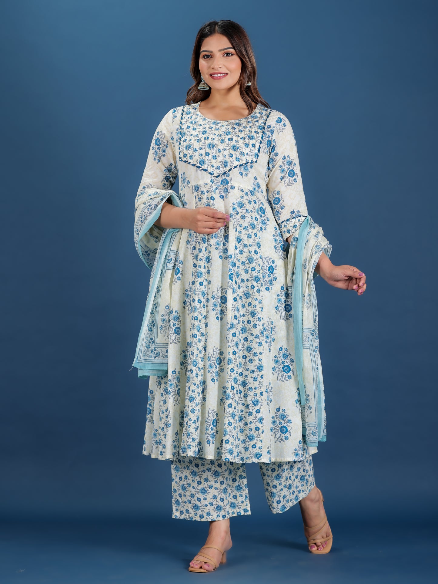 Soft Cotton Butti Kurta