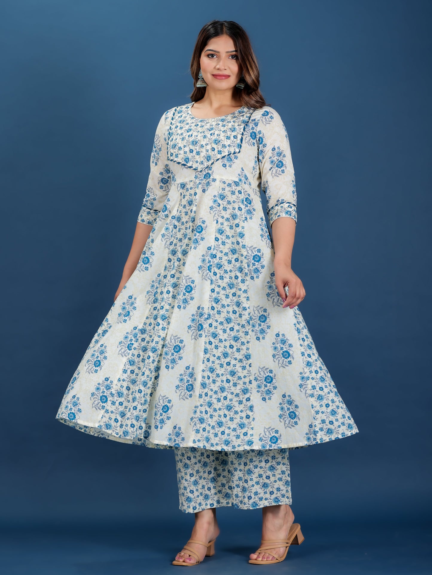 Soft Cotton Butti Kurta