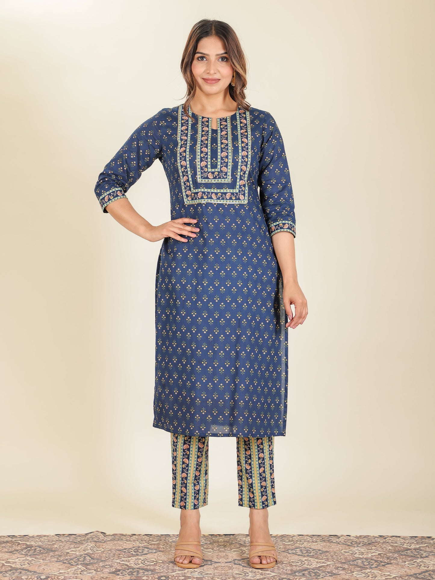 Soft Cotton Butti Kurta