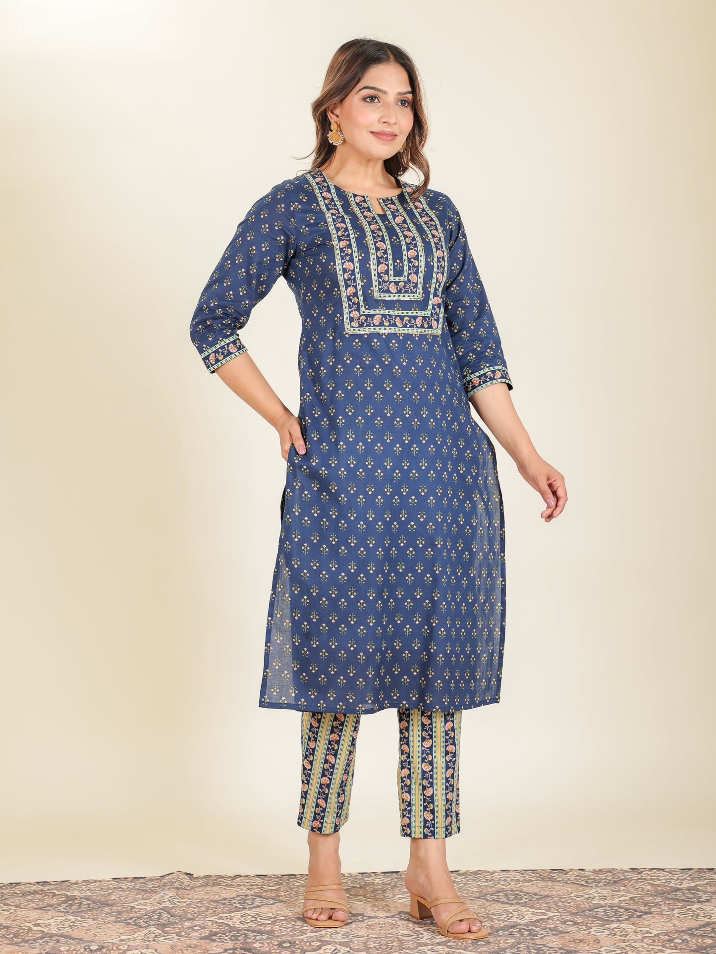 Soft Cotton Butti Kurta