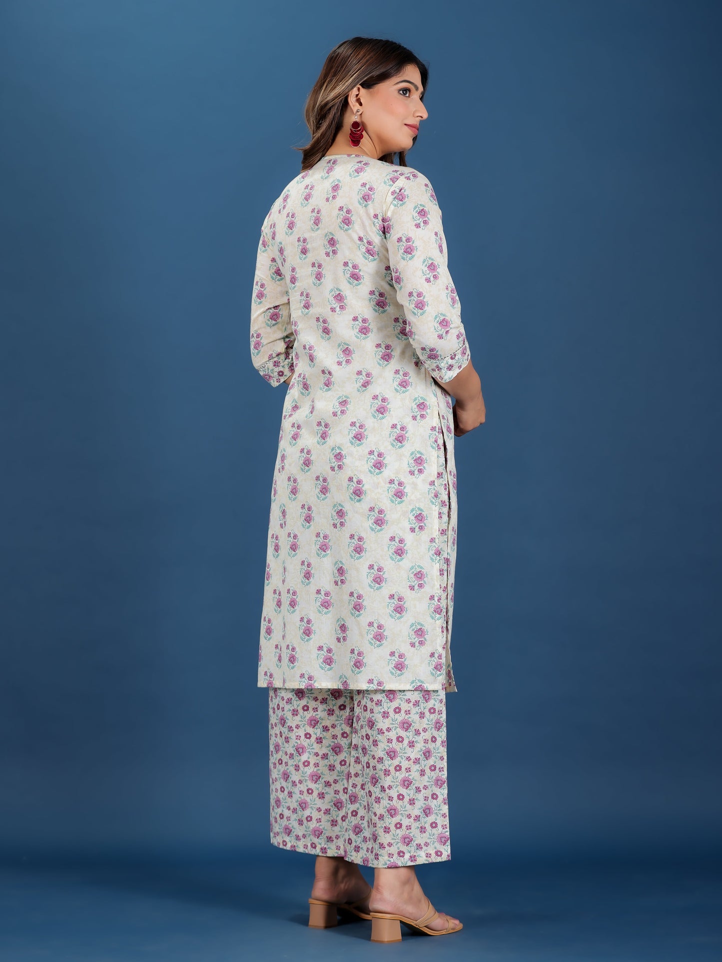 Soft Cotton Block Kurta