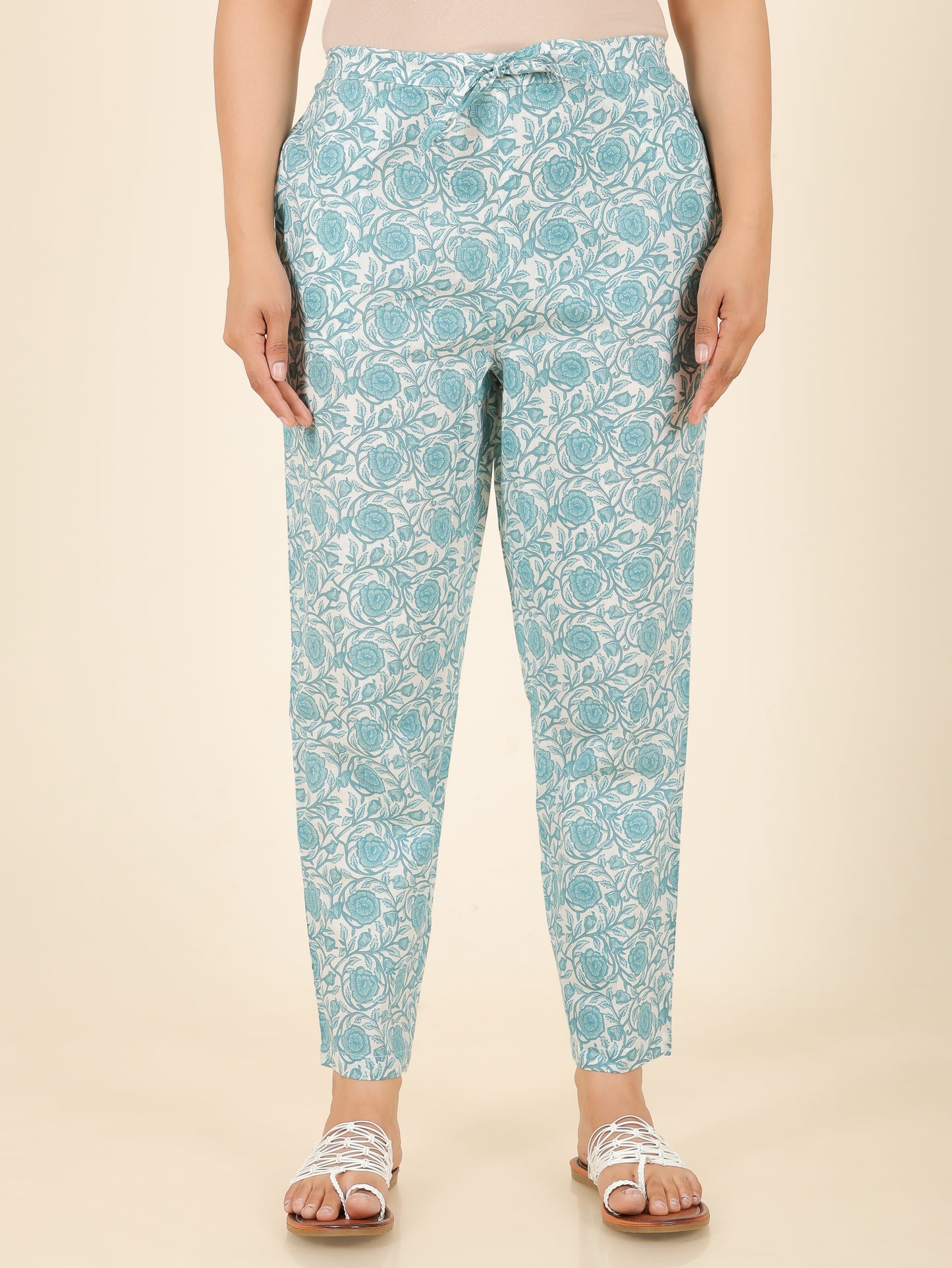 Soft Cotton Floral Pant