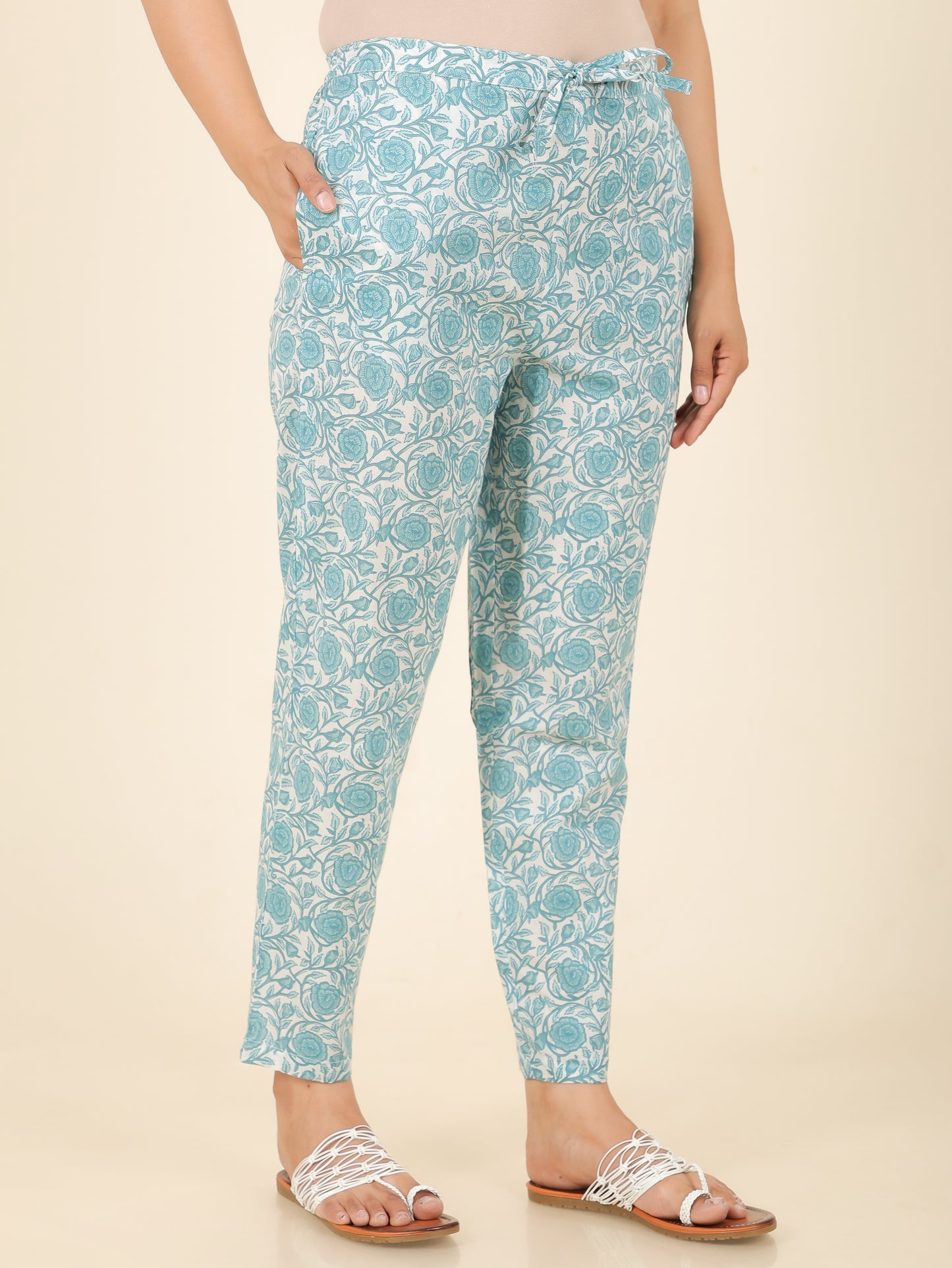 Soft Cotton Floral Pant