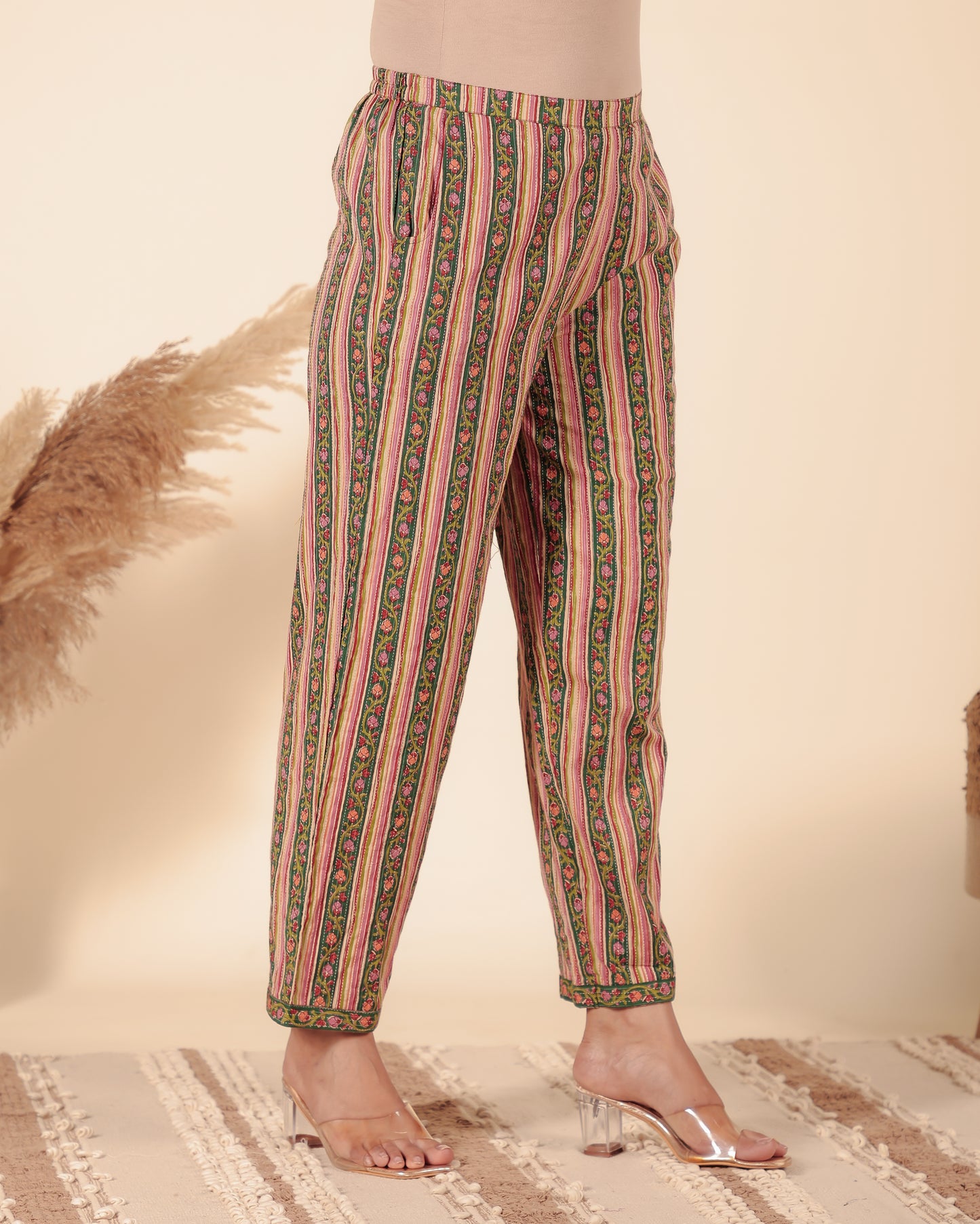 Soft Cotton Floral Pant