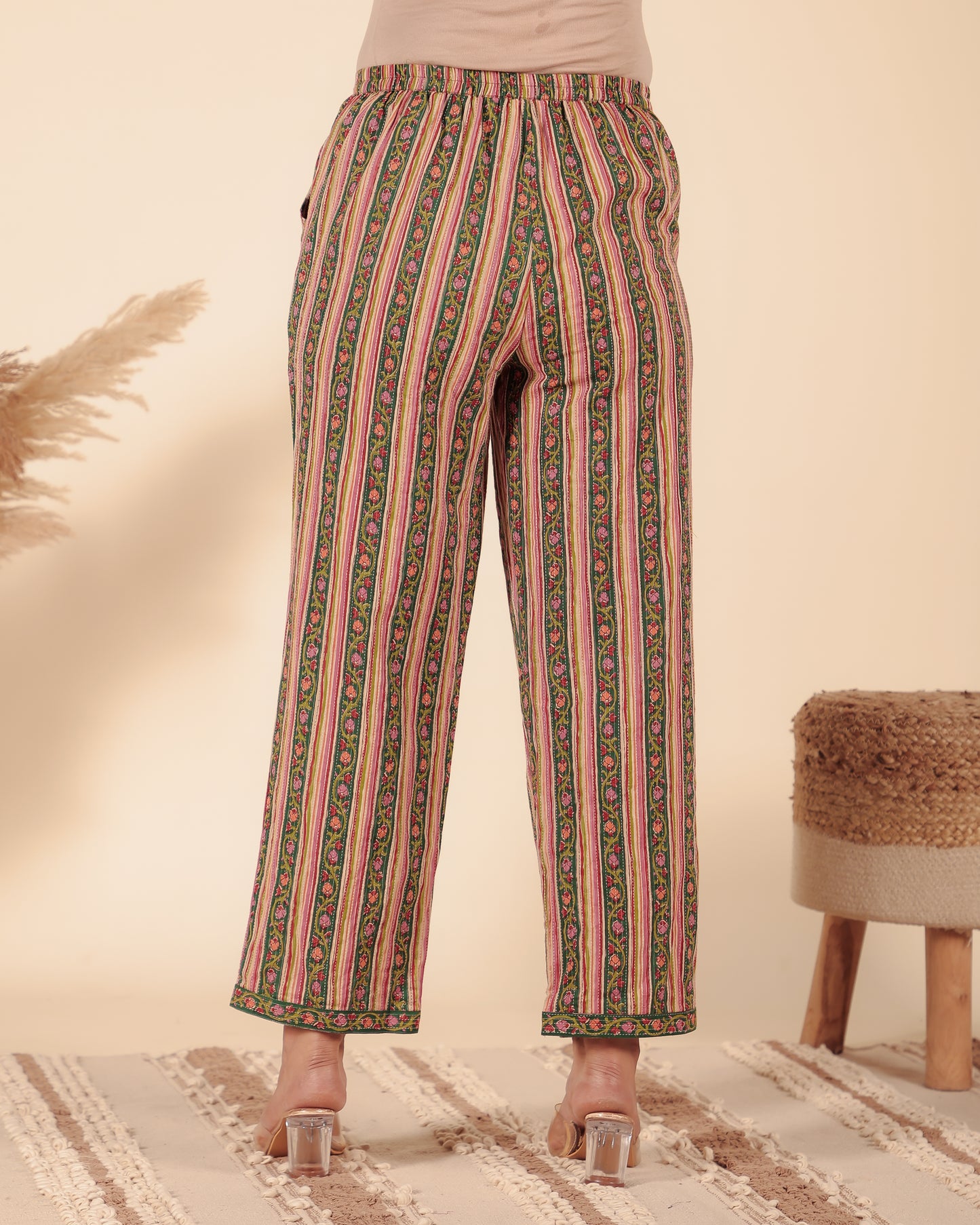 Soft Cotton Floral Pant