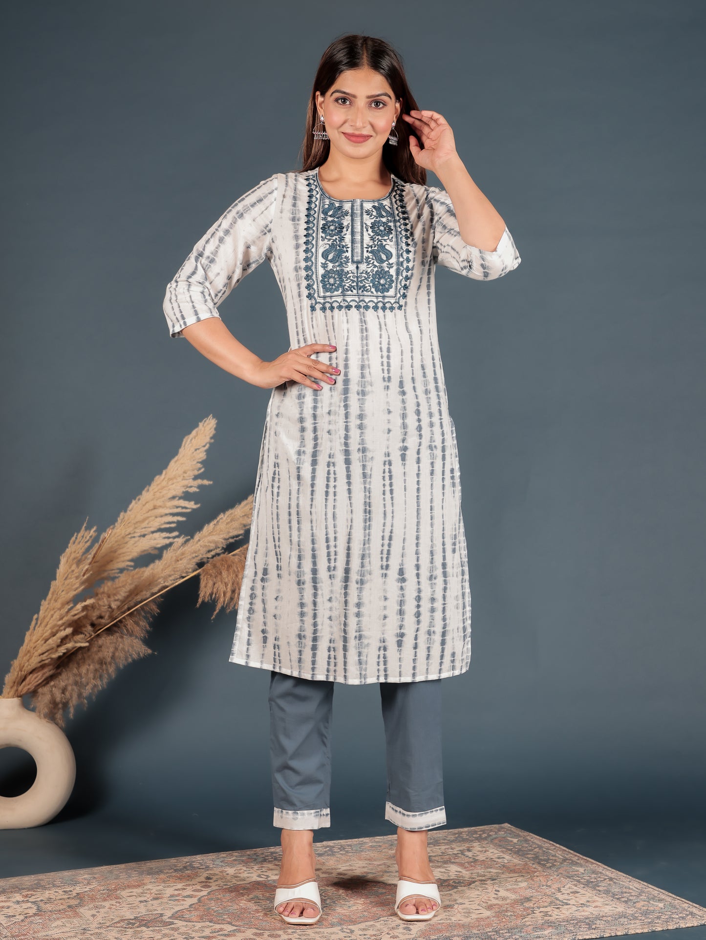 Soft Cotton Tie-Dye Kurta