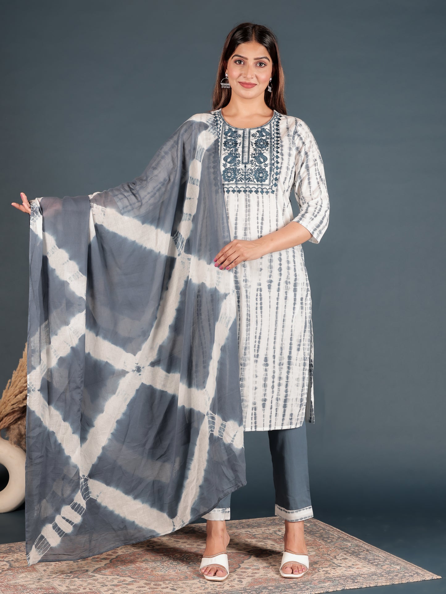 Soft Cotton Tie-Dye Kurta